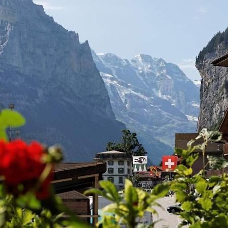 Ferienwohnung Bahnhöfli Lauterbrunnen Exterior foto